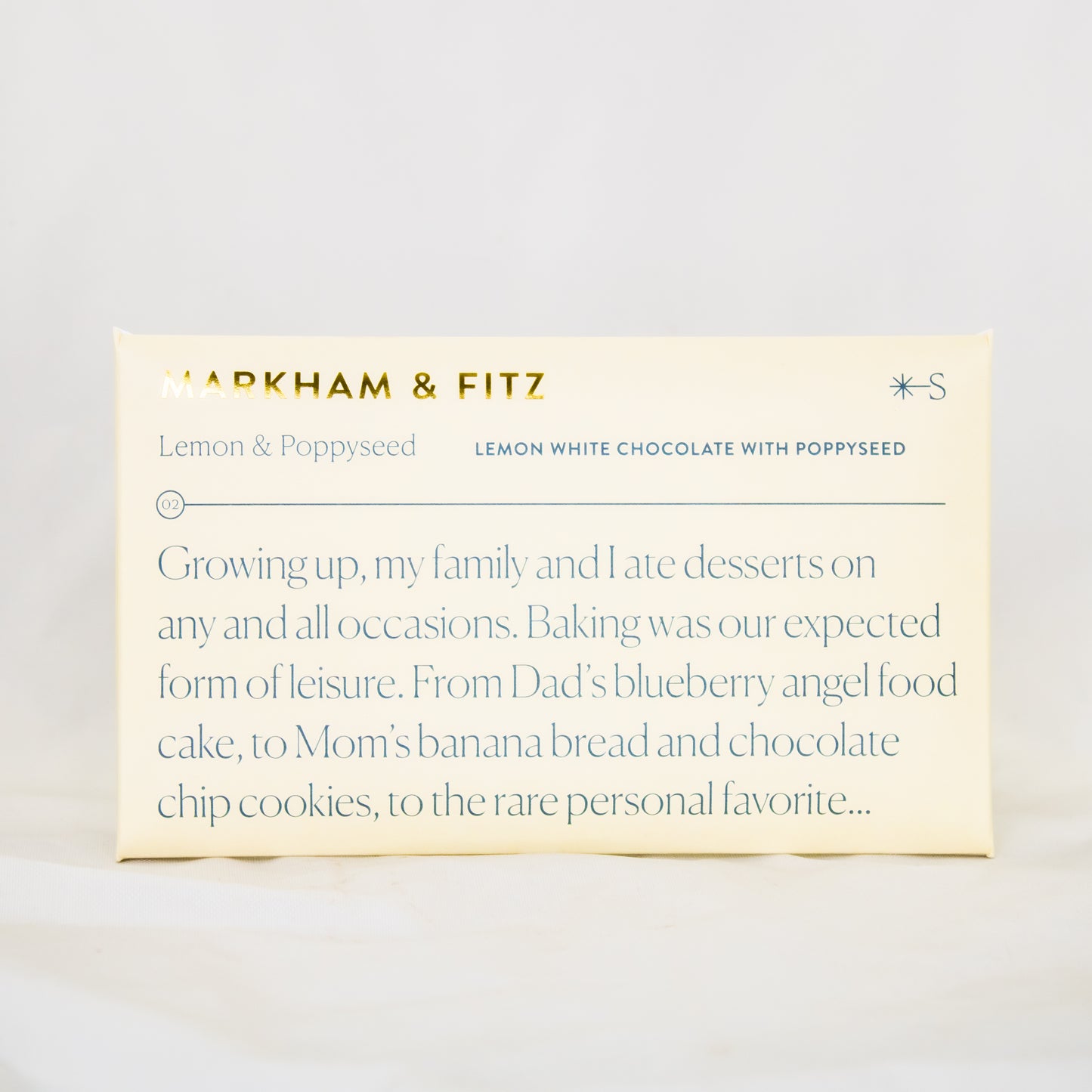Markham & Fitz - Lemon Poppyseed