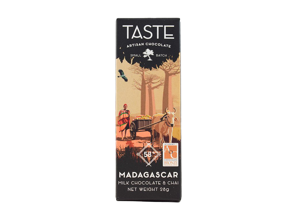 Madagascar Milk Chai 58% - 1oz Mini Bar